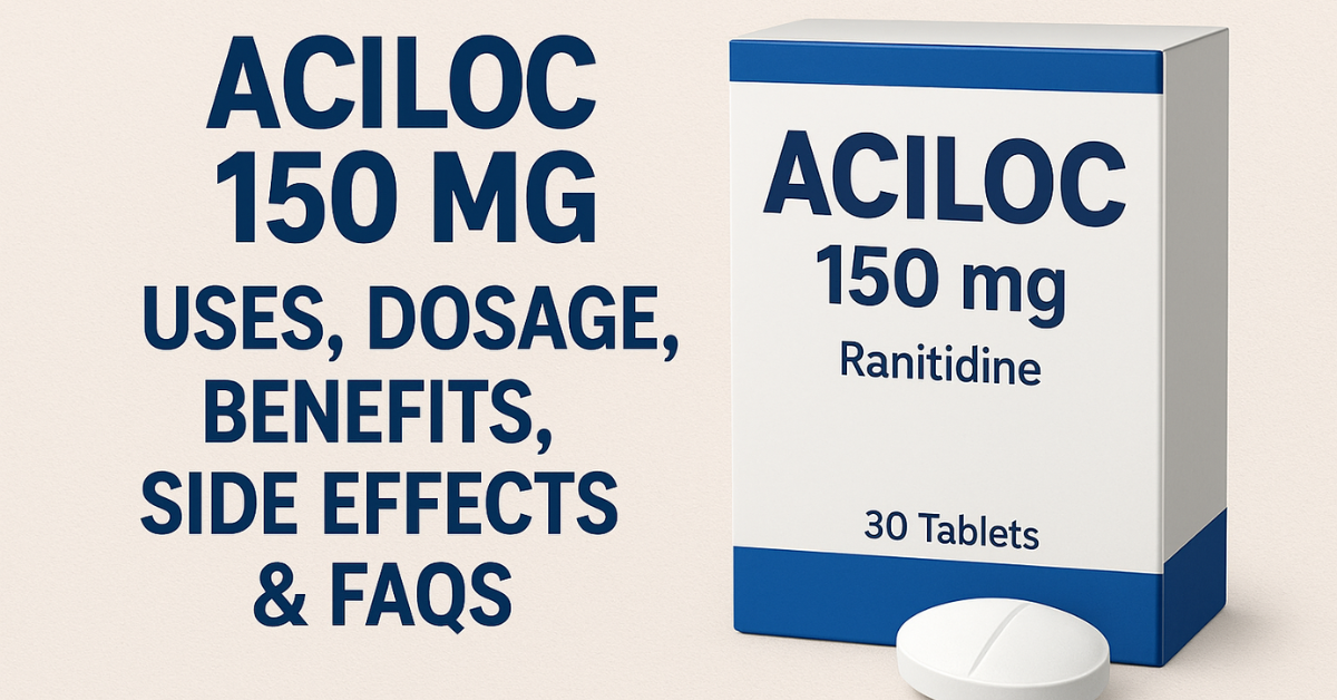 Aciloc 150 mg Uses, Dose, Benefits, Side Effects & FAQs