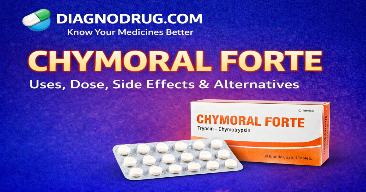 Chymoral Forte Tablet Uses, Dosage, Side Effects, Price, Alternatives & FAQs