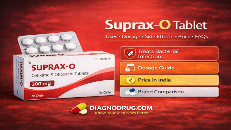 Suprax-O Tablet — Uses, Dosage, Side Effects, Price, FAQs & Brand Comparison