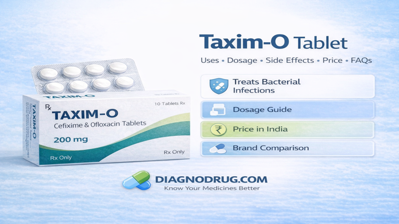 Taxim-O Tablet — Uses, Dosage, Side Effects, Price, FAQs & Brand Comparison