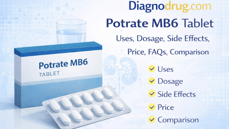 Potrate MB6 Tablet – Uses, Dosage, Side Effects, Price, FAQs, Comparison & Alternatives
