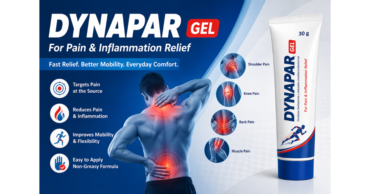Dynapar Gel for Pain & Inflammation Relief A Complete Guide