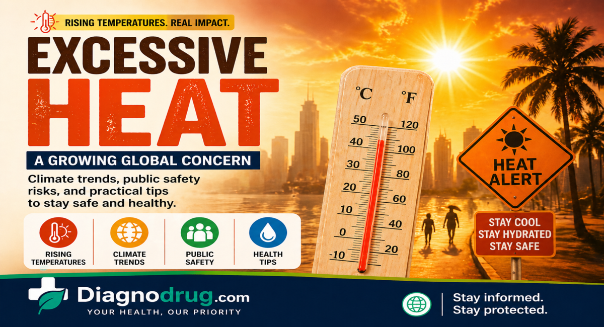 Excessive Heat Is Rising Worldwide Climate Trends, Public Safety, and How to Protect Yourself