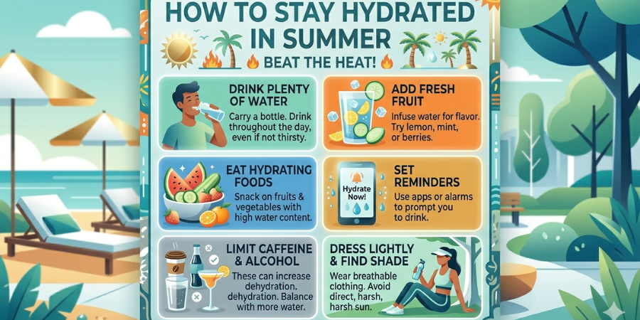 How to Stay Hydrated in Summer A Complete Guide