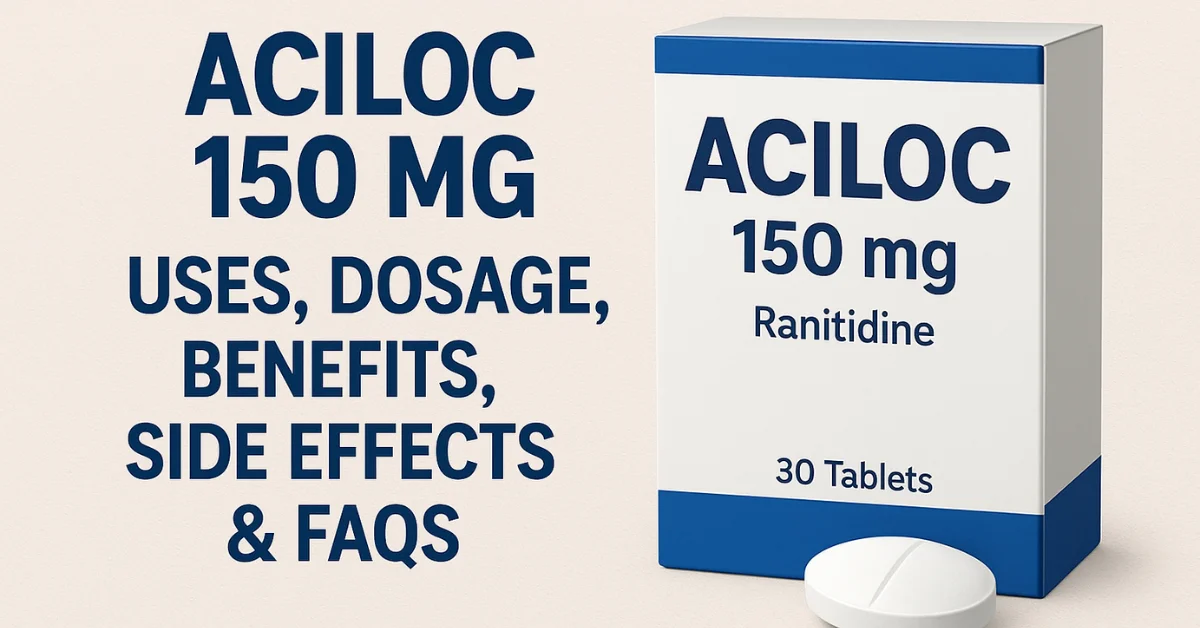 Aciloc 150 mg Uses, Dose, Benefits, Side Effects & FAQs