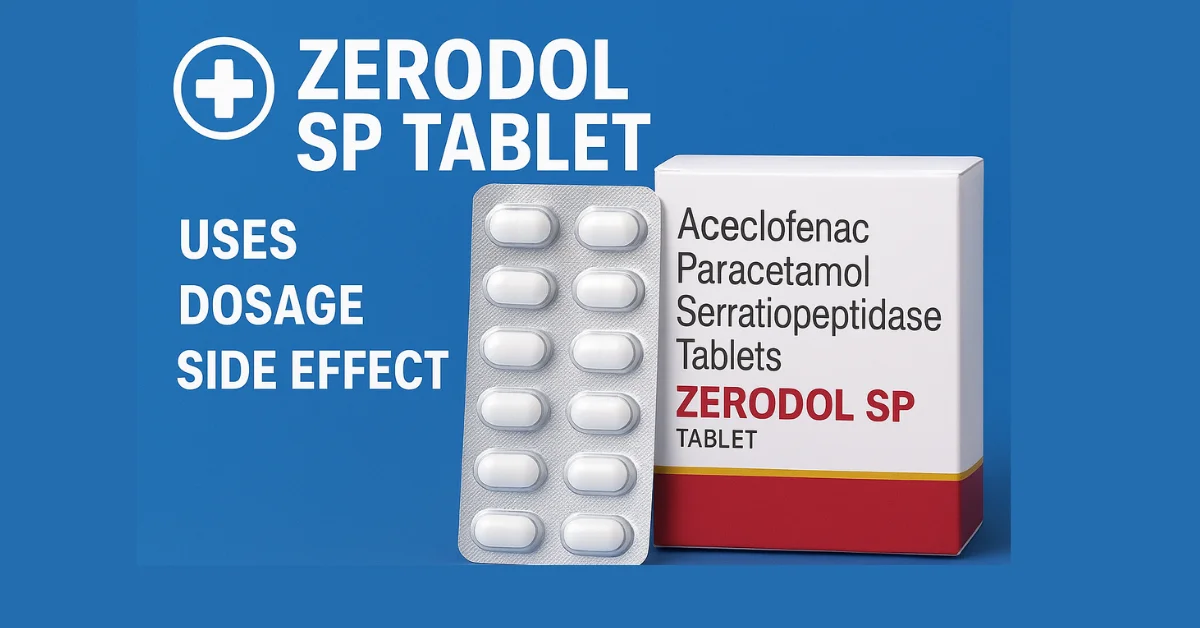 Zerodol SP Tablet Uses, Dosage, Side Effects, Price & FAQs