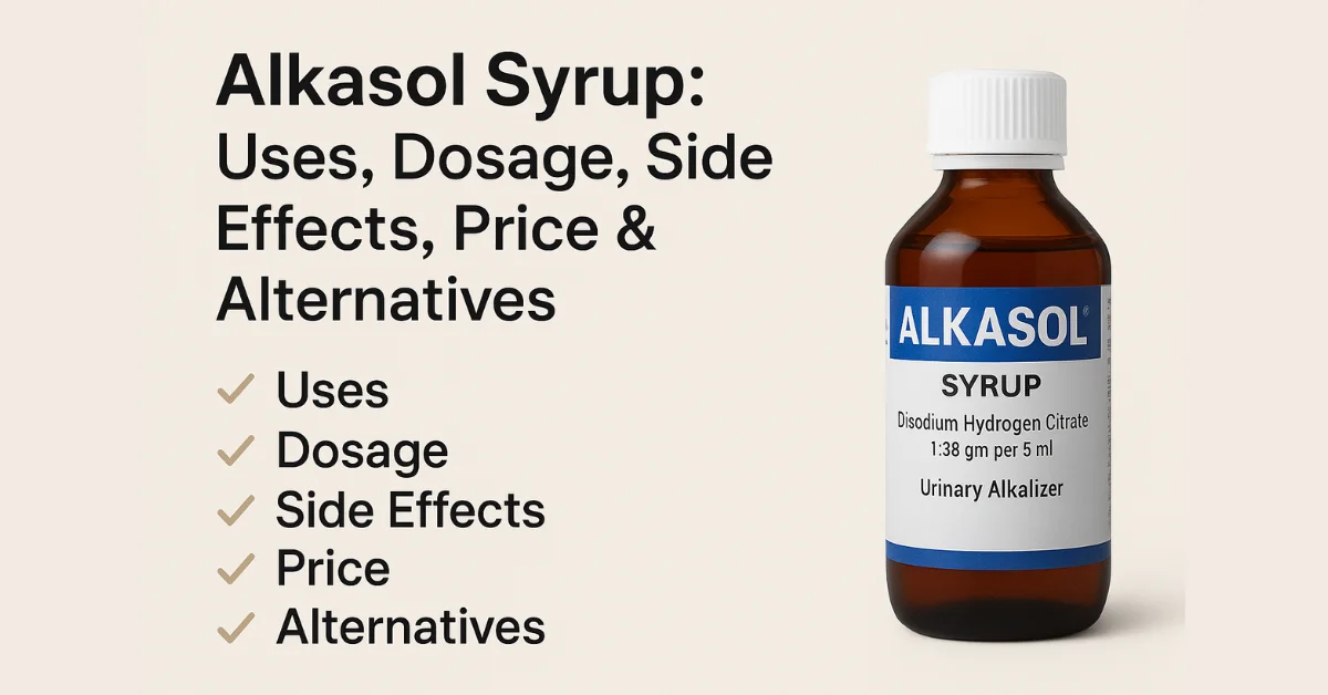 Alkasol Syrup Uses, Dosage, Side Effects, Price & Best Alternatives
