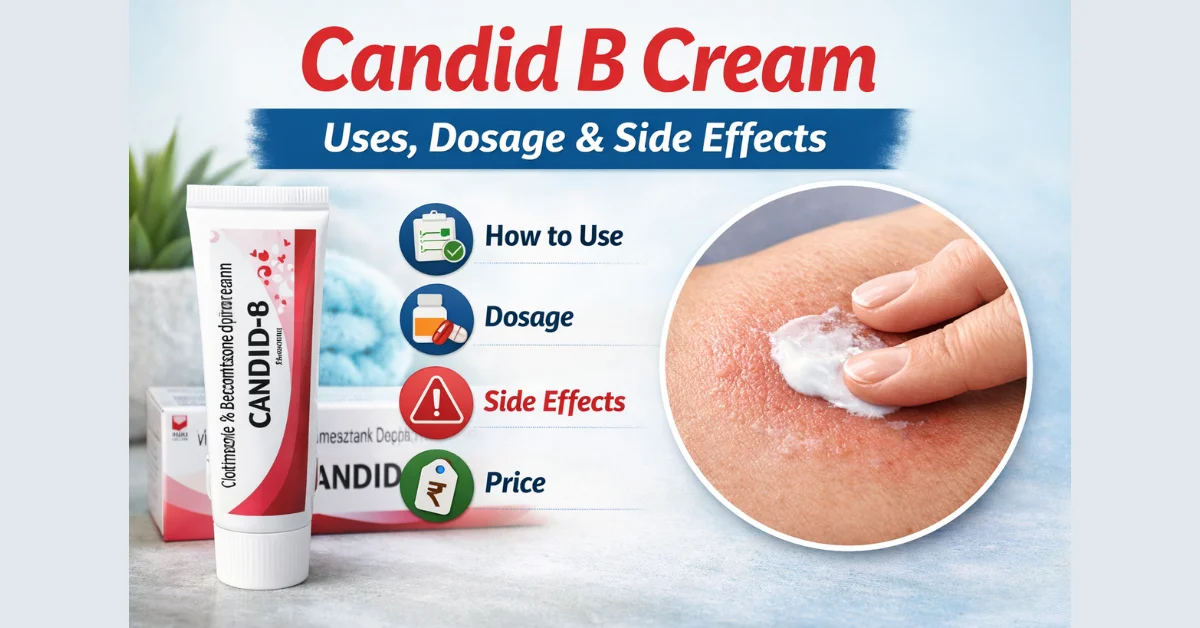 Candid B Cream Uses, How to Apply, Dosage, Side Effects, Price & FAQs