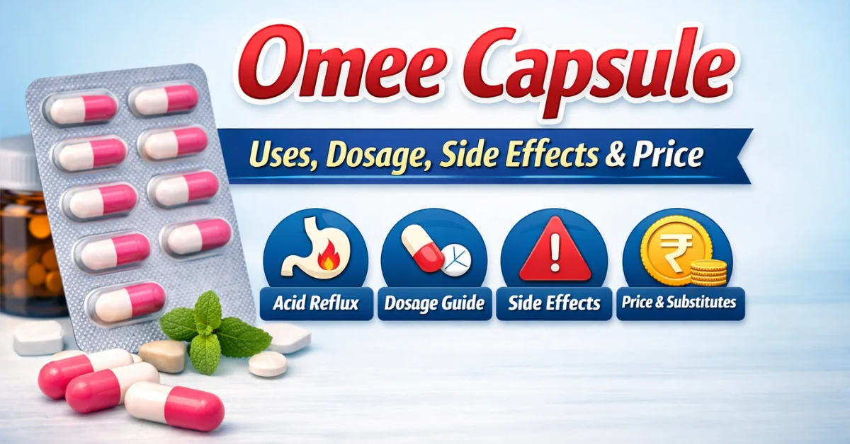 Omee Capsule – Uses, Dose, Side Effects, Price, Substitutes & FAQ