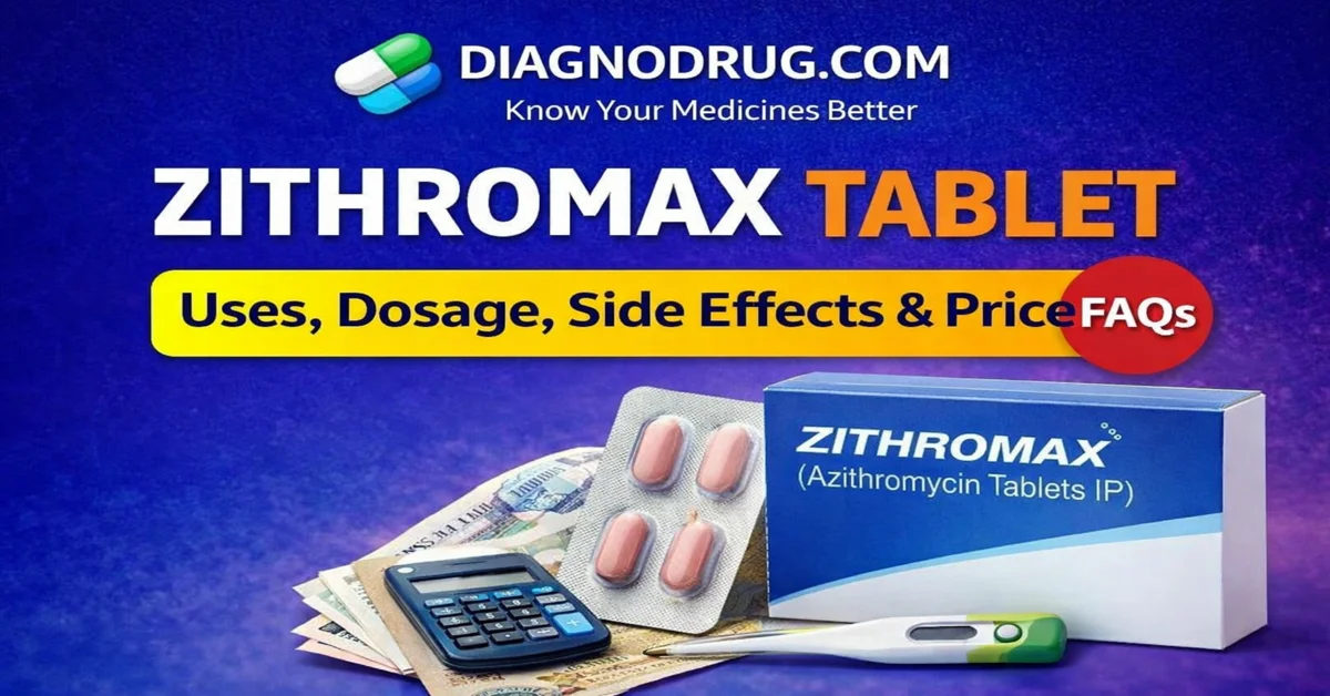Zithromax Tablet Uses, Dosage, Side Effects, Price & FAQs
