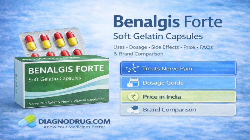 Benalgis Forte Soft Gelatin Capsule — Uses, Dosage, Side Effects, Price, FAQs & Brand Comparison