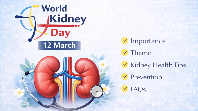World Kidney Day 2026 Importance, Theme, Kidney Health Tips & Prevention