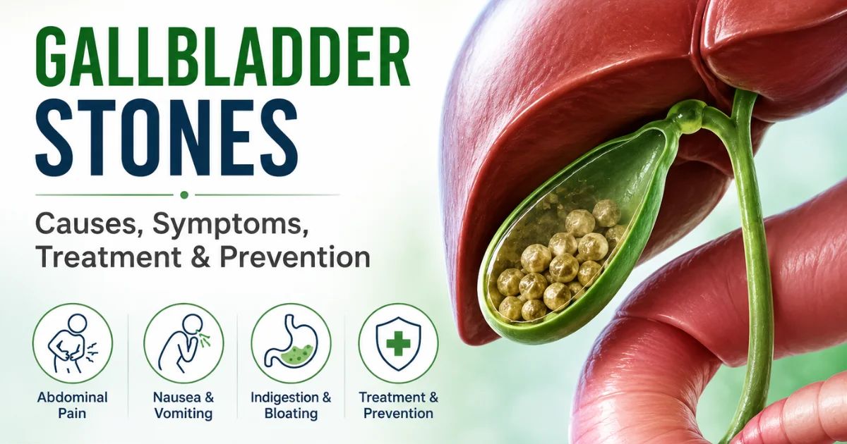 Gallbladder Stones Causes, Symptoms, Treatment, and Prevention