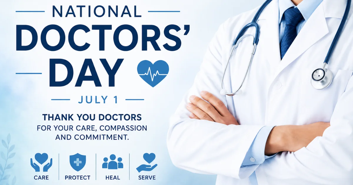 National Doctors' Day 2026 History, Significance, Theme, Celebration & Inspiring Facts