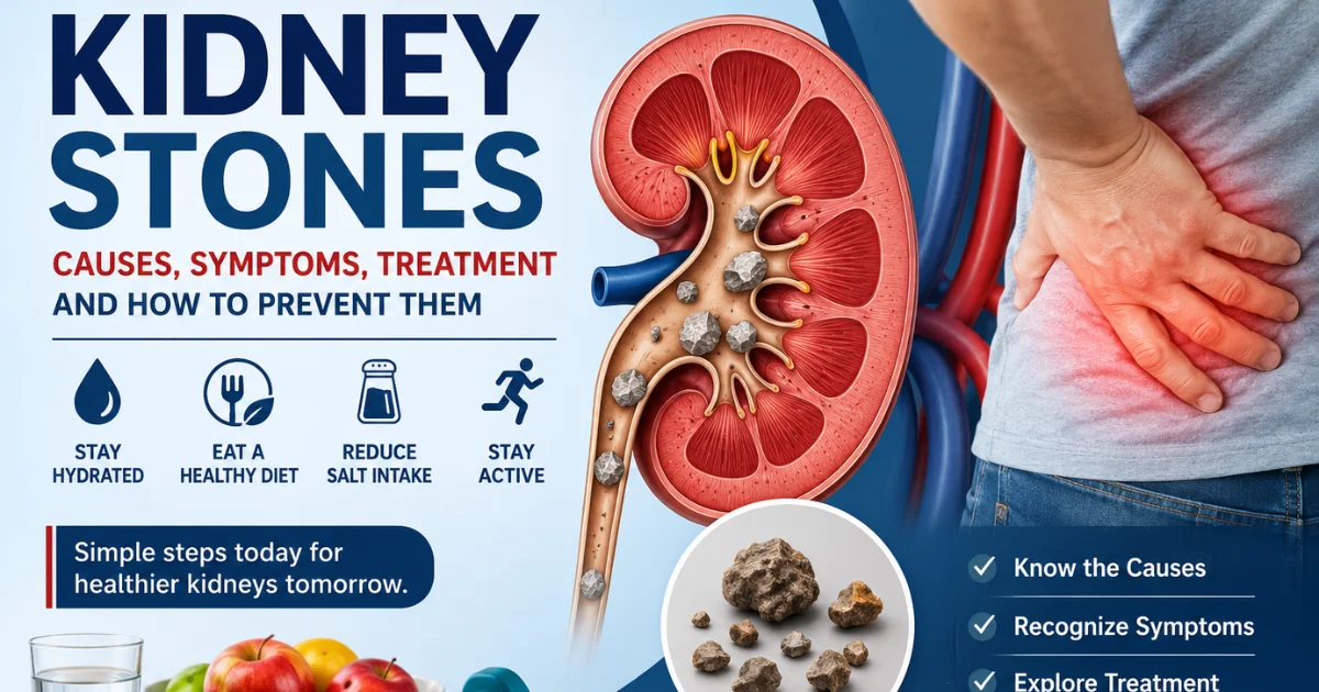 Kidney Stones: Causes, Symptoms, Treatment, and How to Prevent Them