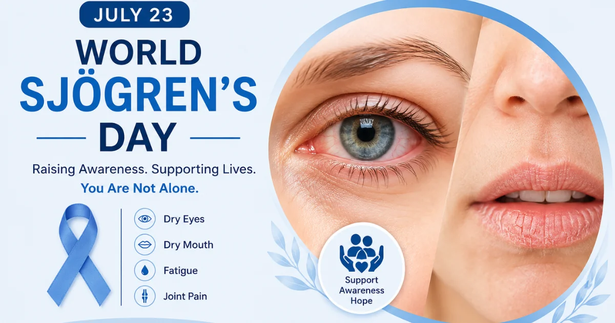 July 23 World Sjögren’s Day 2026 Understanding the Invisible Autoimmune Disease