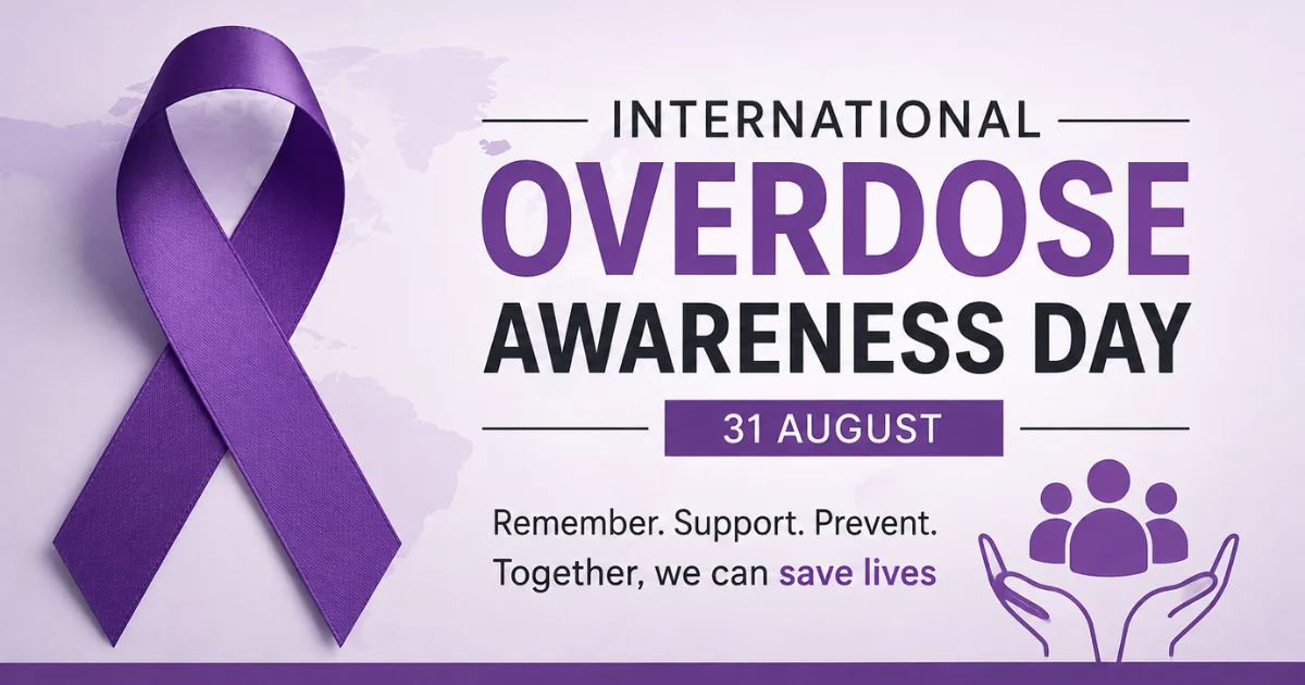 International Overdose Awareness Day 2026 Meaning, Importance, Overdose Prevention & Awareness