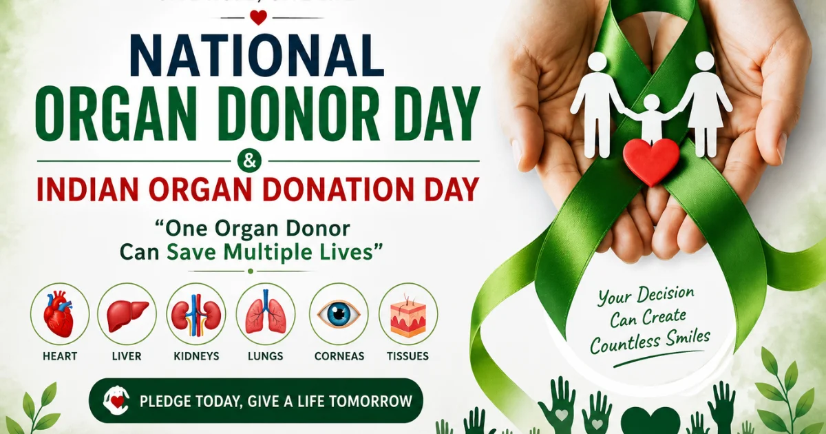 National Organ Donor Day Indian Organ Donation Day Importance, History & Benefits